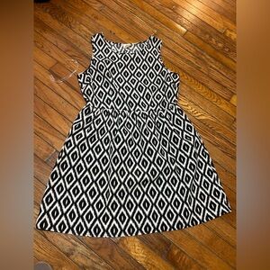 One Clothing Black and White Kids Dress